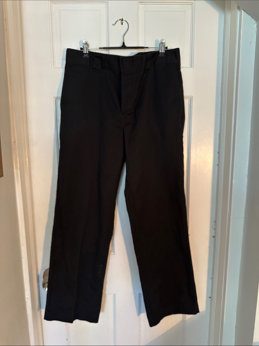 Men's Black Dickies – Classic Straight Fit